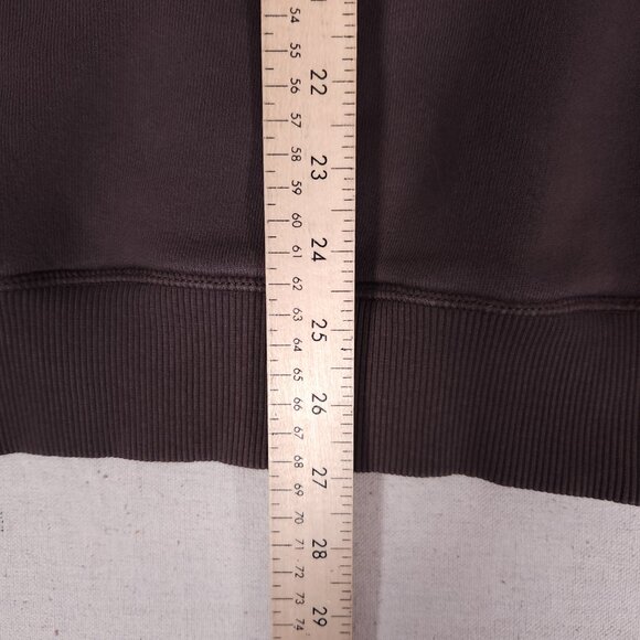 Outdoor Voices Organic Cotton Sweatshirt Brown Mens Size 3XL Fleece Pullover - Picture 6 of 15
